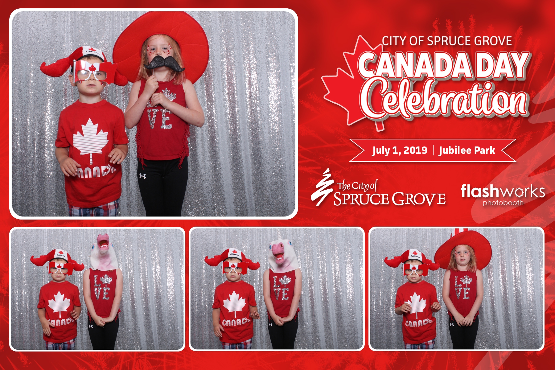 City of Spruce Grove Canada Day | View more photos from the event at gallery.flashworksphotobooth.com/u/FlashworksPhotoboothInc/City-of-Spruce-Grove-Canada-Day